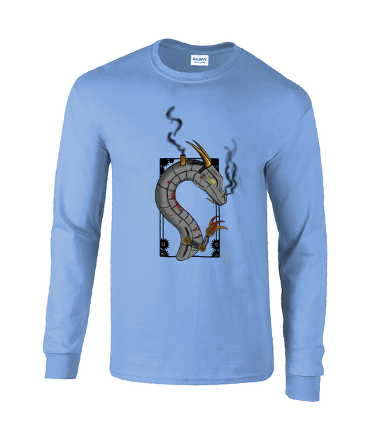 Gildan GD014 Ultra Cotton Adult Long Sleeve T-Shirt Steam Punk