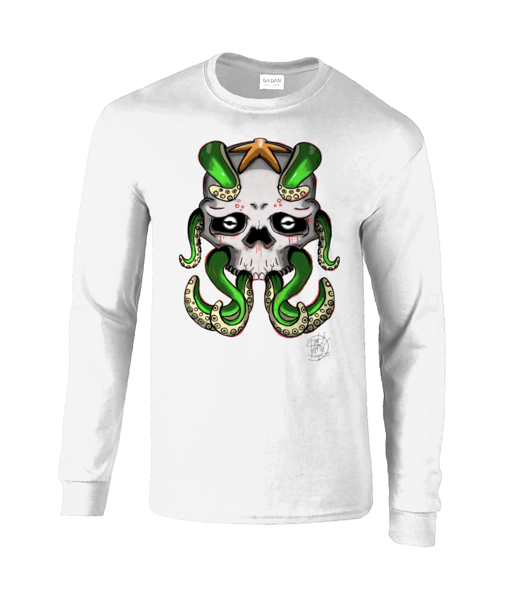 Gildan GD014 Ultra Cotton Adult Long Sleeve T-Shirt Octo