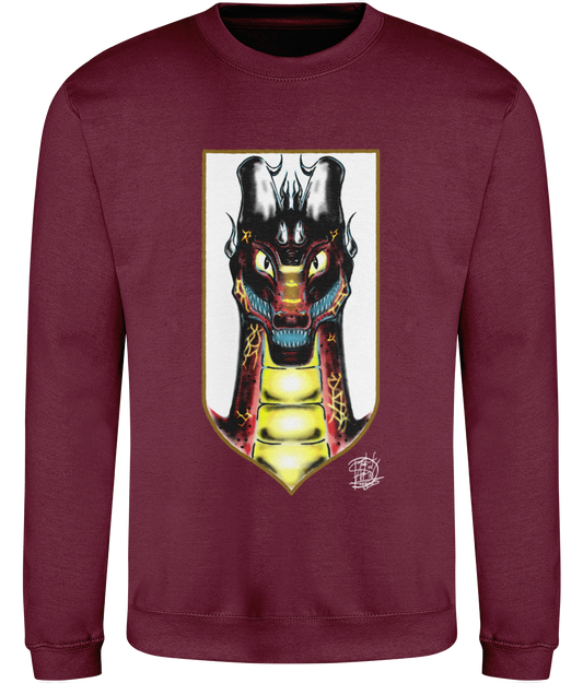 AWDis JH030 Sweatshirt Dragon Smile