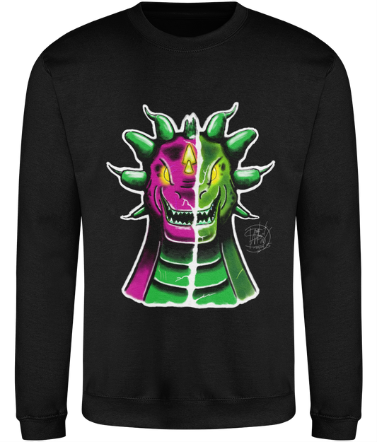 AWDis JH030 Sweatshirt Split Rex Pink Green