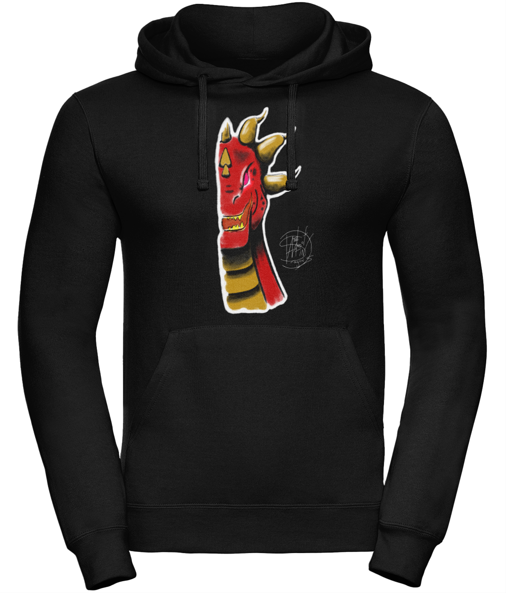 Uneek UC509 Hoodie Royal Roarsome Red