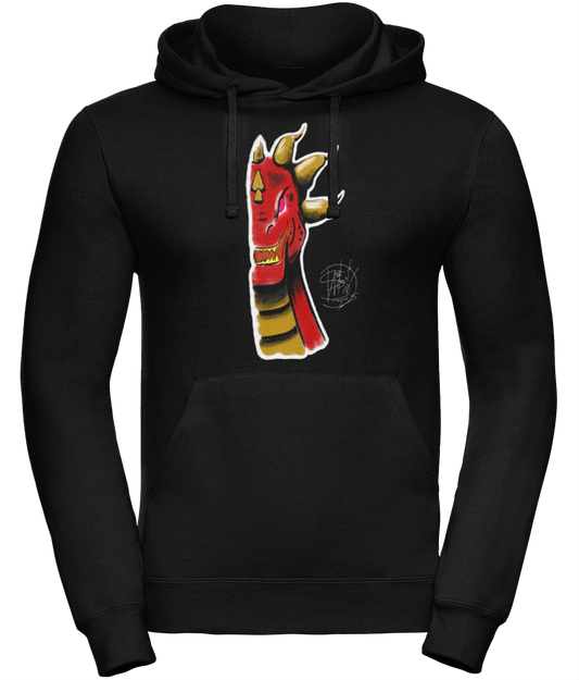 Uneek UC509 Hoodie Royal Roarsome Red