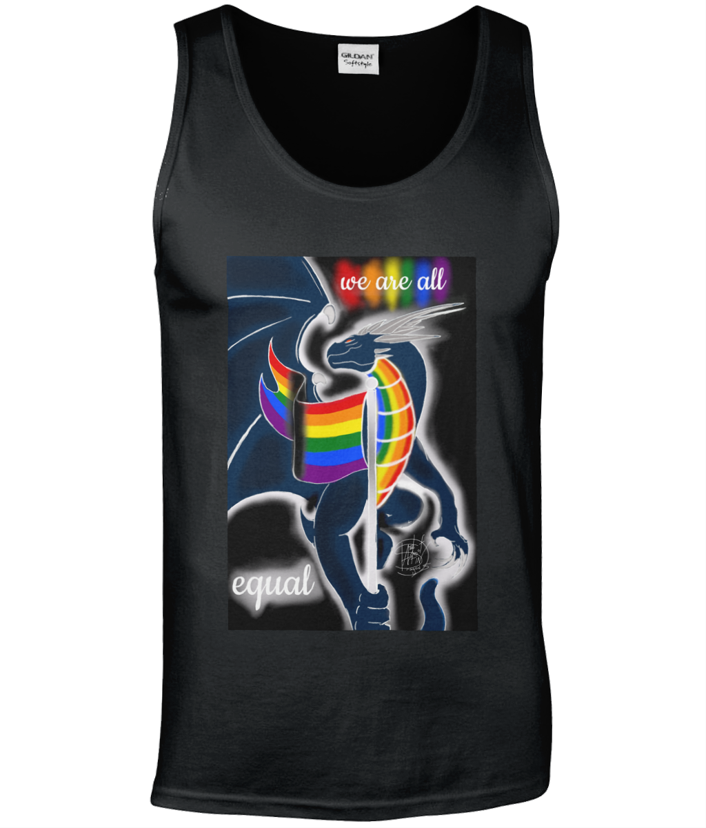 Gildan GD012 Softstyle Adult Tank Top Pride