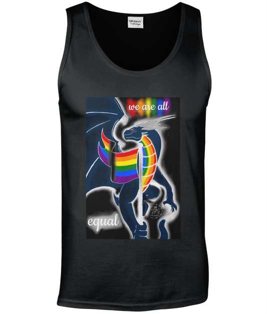 Gildan GD012 Softstyle Adult Tank Top Pride