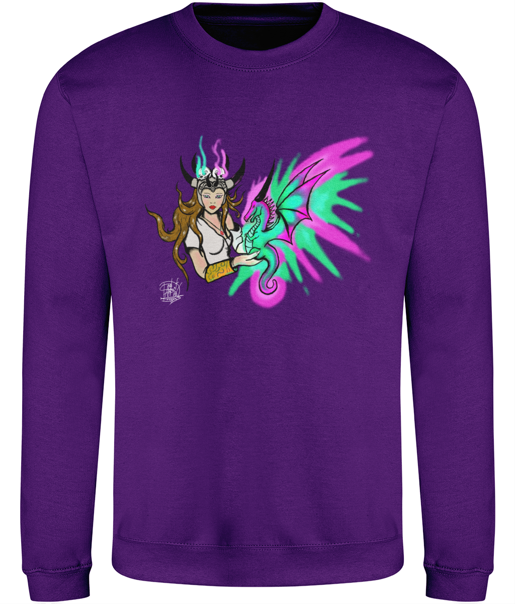 AWDis JH030 Sweatshirt Dragon Queen