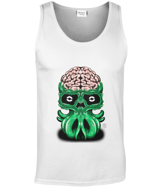 Gildan GD012 Softstyle Adult Tank Top Octo Brainy