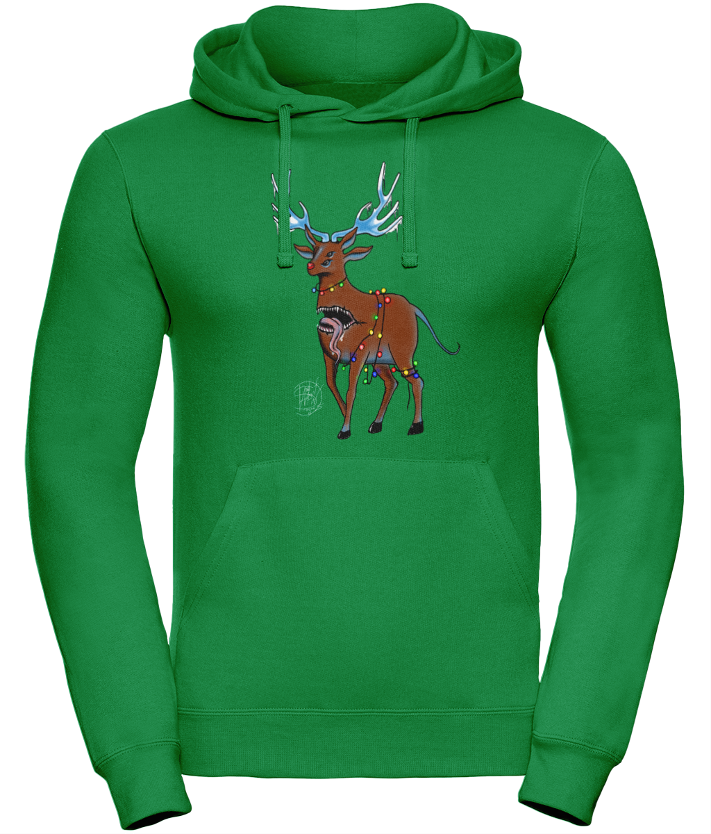 Uneek UC509 Hoodie Christmas Reindeer