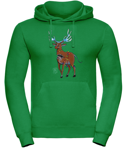 Uneek UC509 Hoodie Christmas Reindeer