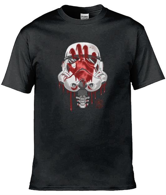 Gildan GD001 Softstyle Adult Ringspun T-Shirt Dead Trooper Neck