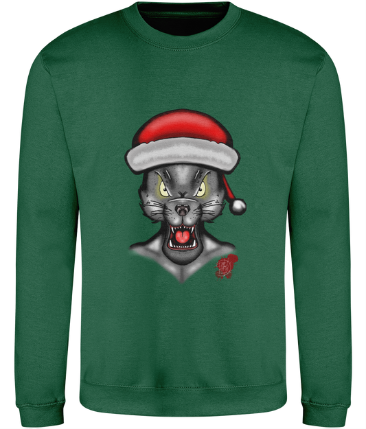 AWDis JH030 Sweatshirt Christmas Wolf