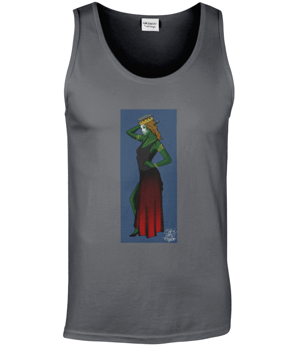 Gildan GD012 Softstyle Adult Tank Top Orc Queen