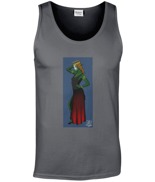 Gildan GD012 Softstyle Adult Tank Top Orc Queen