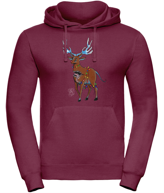 Uneek UC509 Hoodie Christmas Reindeer