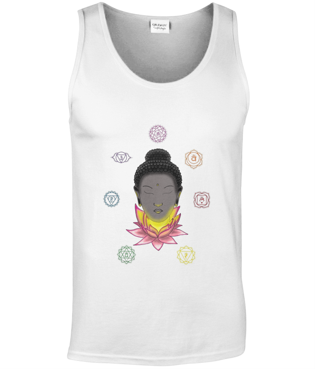 Gildan GD012 Softstyle Adult Tank Top Buddhism