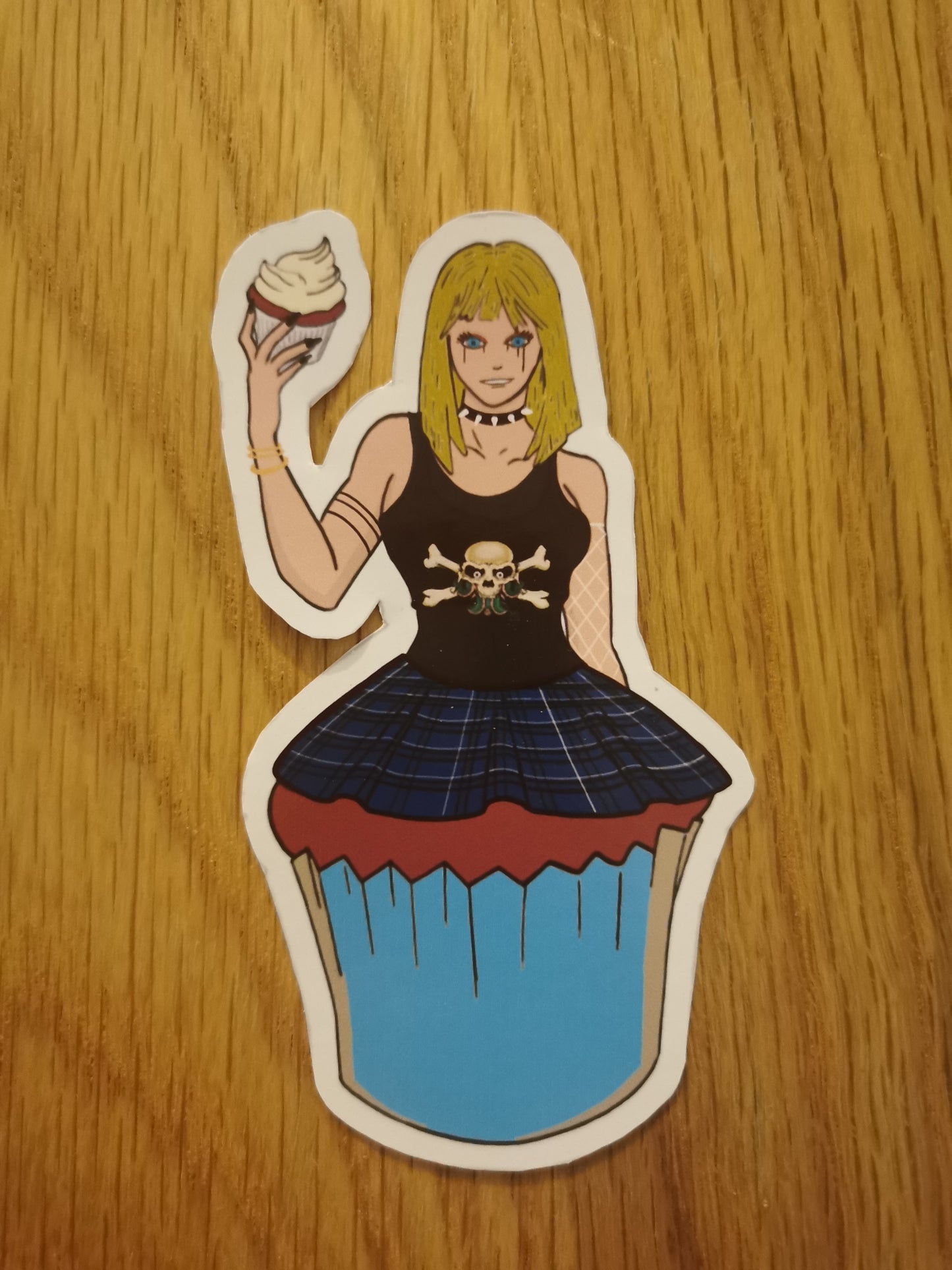 sticker pack of 13 // cupcake girls // vinyl stickers