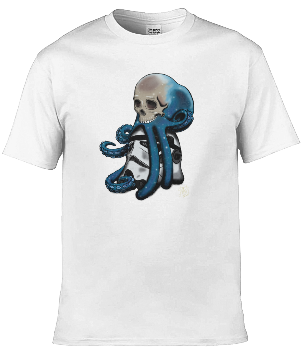 Gildan GD001 Softstyle Adult Ringspun T-Shirt Skully