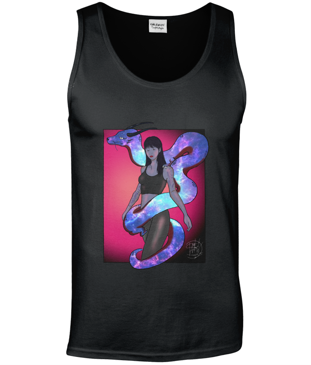 Gildan GD012 Softstyle Adult Tank Top Cosmic Twist