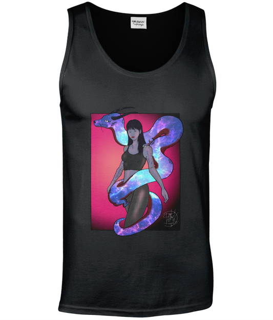 Gildan GD012 Softstyle Adult Tank Top Cosmic Twist