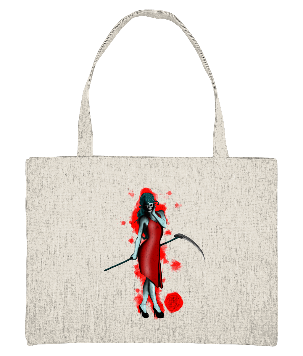 Stanley/Stella SX062 Woven Shopping Bag Lady Death Red Blood