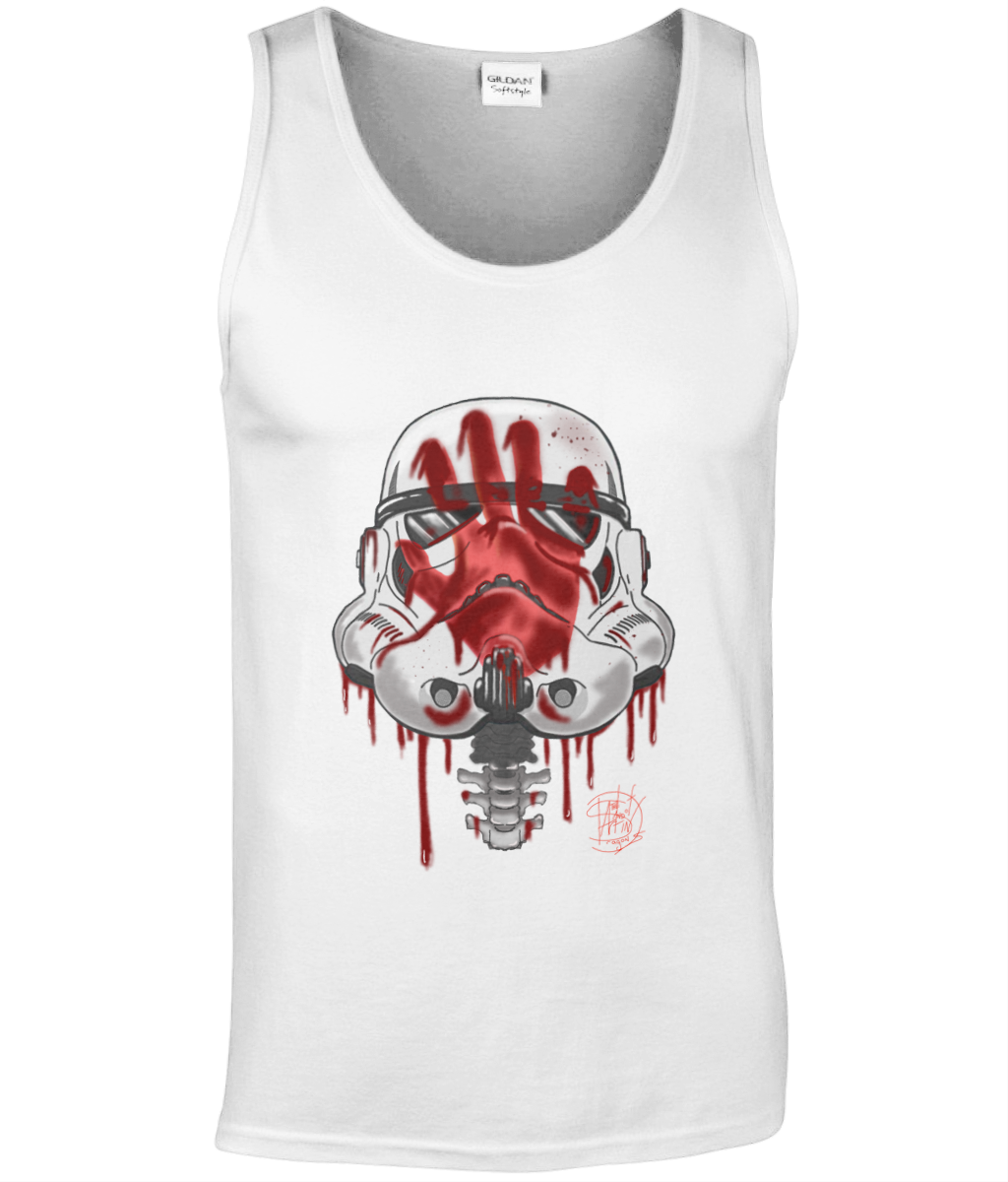 Gildan GD012 Softstyle Adult Tank Top Dead Trooper Neck