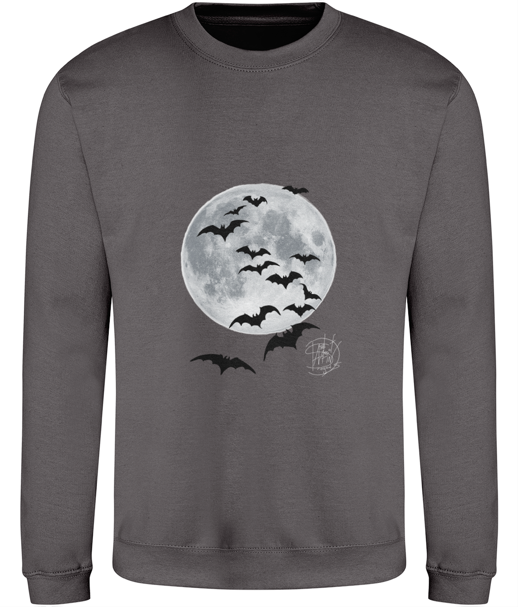 AWDis JH030 Sweatshirt Halloween Bats