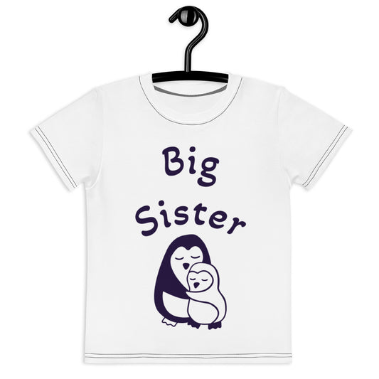 Kids crew neck t-shirt Big Sister