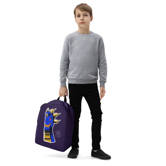 Minimalist Backpack Royal Roarsome Blue