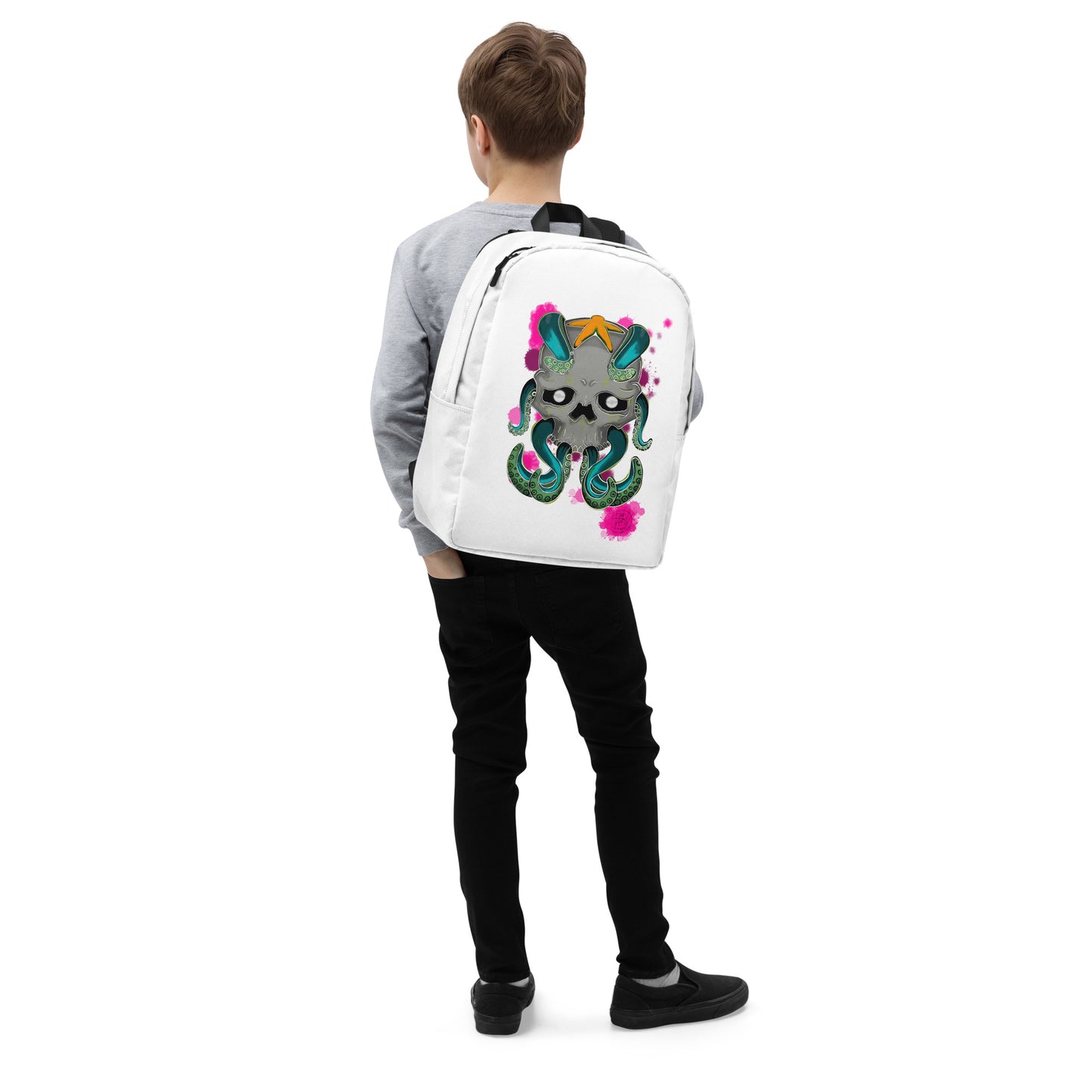 Minimalist Backpack Octo Neon