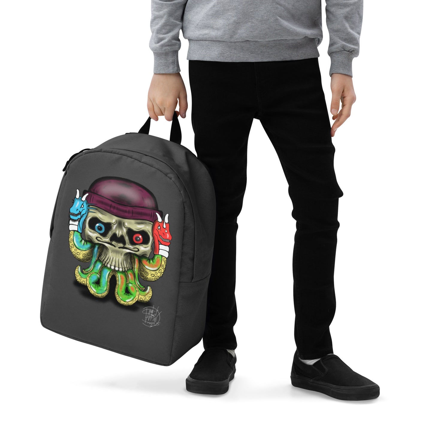 Minimalist Backpack Octo Puppets