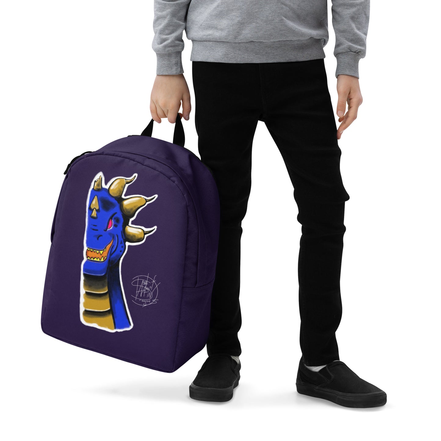 Minimalist Backpack Royal Roarsome Blue