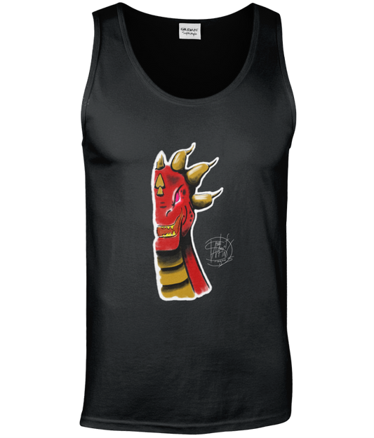 Gildan GD012 Softstyle Adult Tank Top Royal Roarsome Red