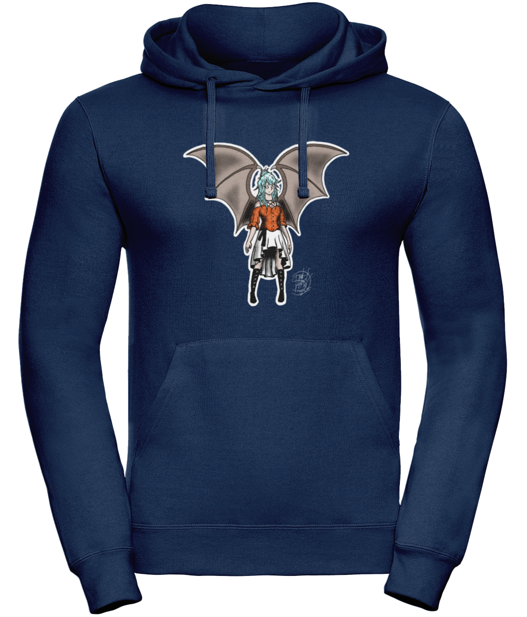 Uneek UC509 Hoodie Sapphire Demon Lady