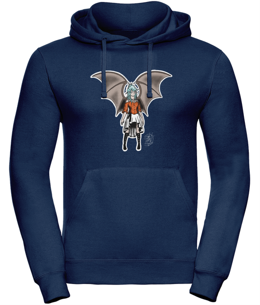 Uneek UC509 Hoodie Sapphire Demon Lady