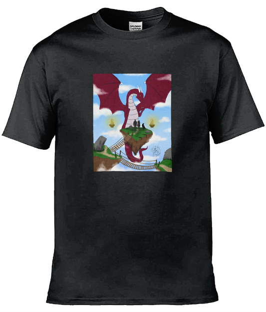 Gildan GD001 Softstyle Adult Ringspun T-Shirt Family Dragon 2