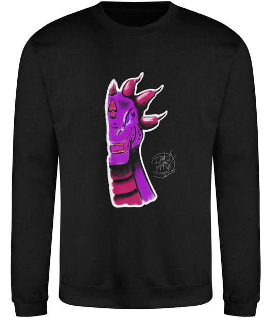 AWDis JH030 Sweatshirt Roarsome Pink