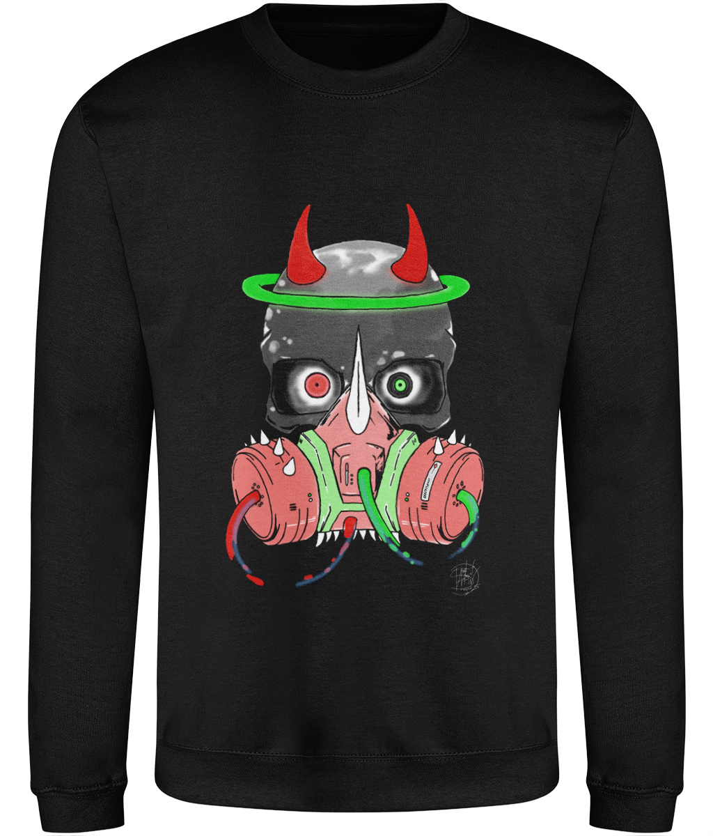 AWDis JH030 Sweatshirt Gas Mask