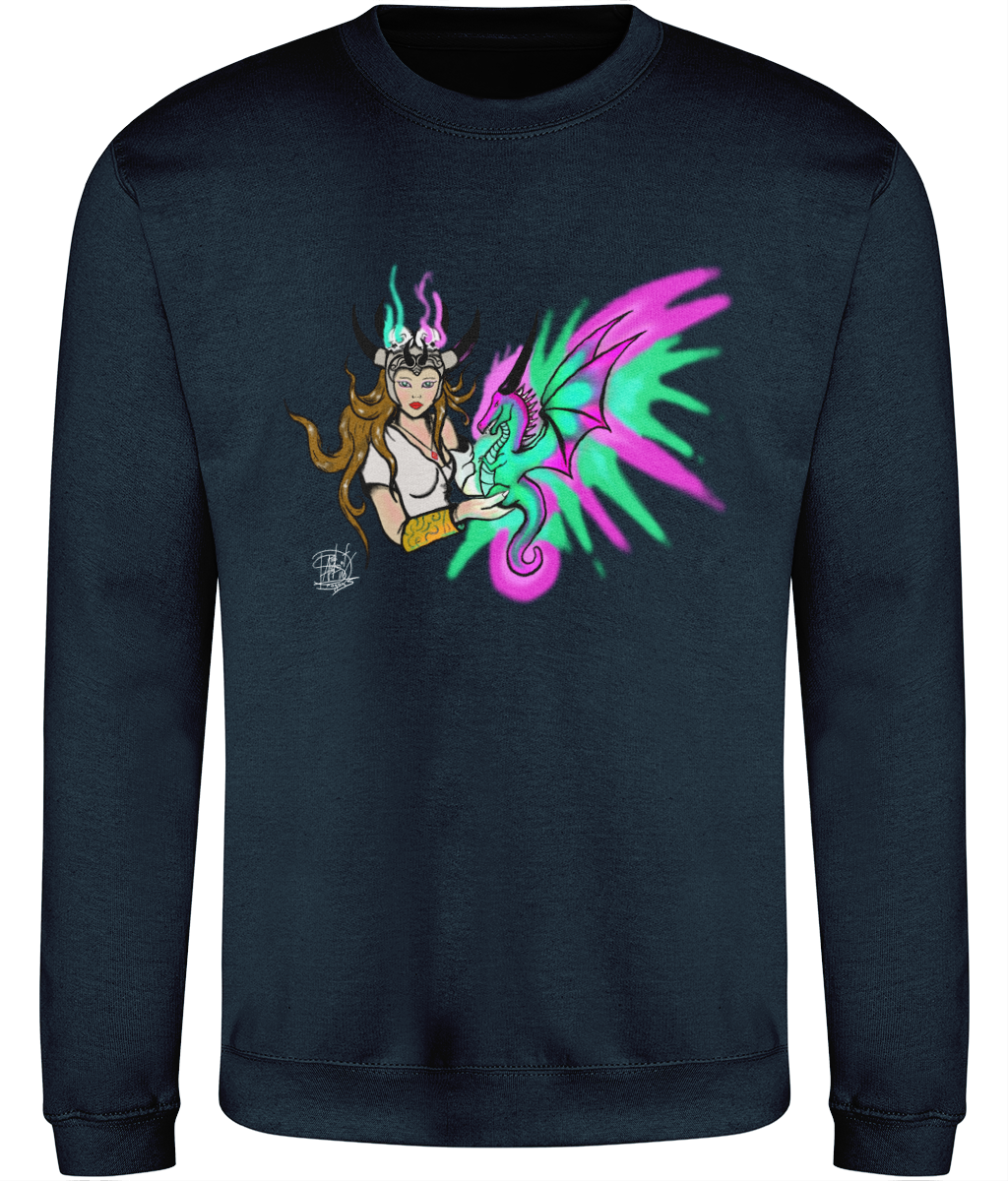 AWDis JH030 Sweatshirt Dragon Queen