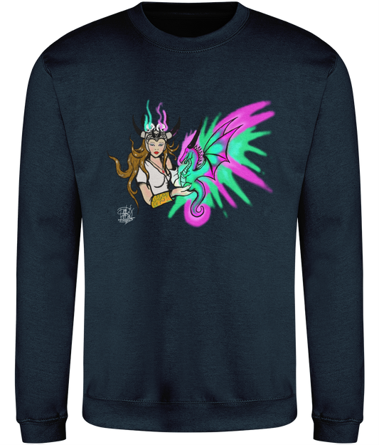 AWDis JH030 Sweatshirt Dragon Queen