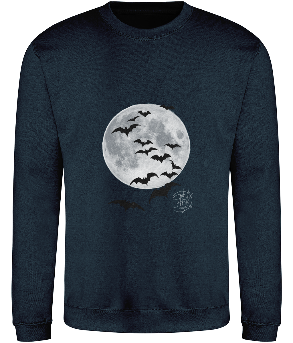 AWDis JH030 Sweatshirt Halloween Bats