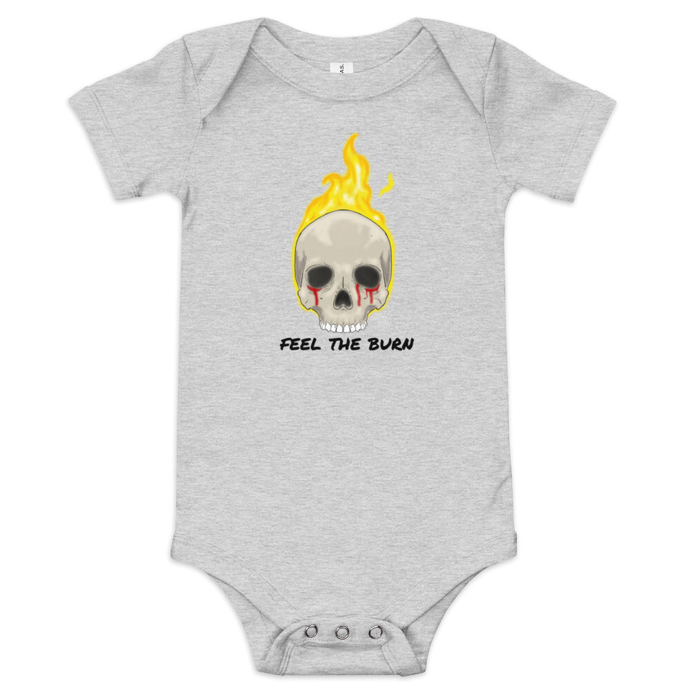 Baby short sleeve one piece Feel The Burn