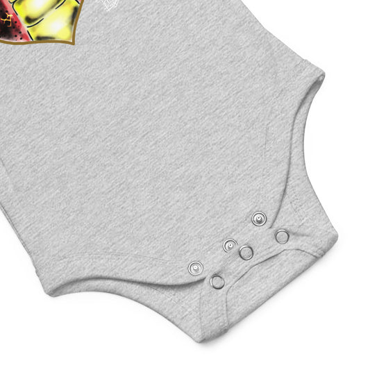 Baby short sleeve one piece Dragon Smile