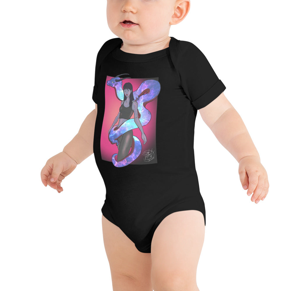 Baby short sleeve one piece Cosmic Twist