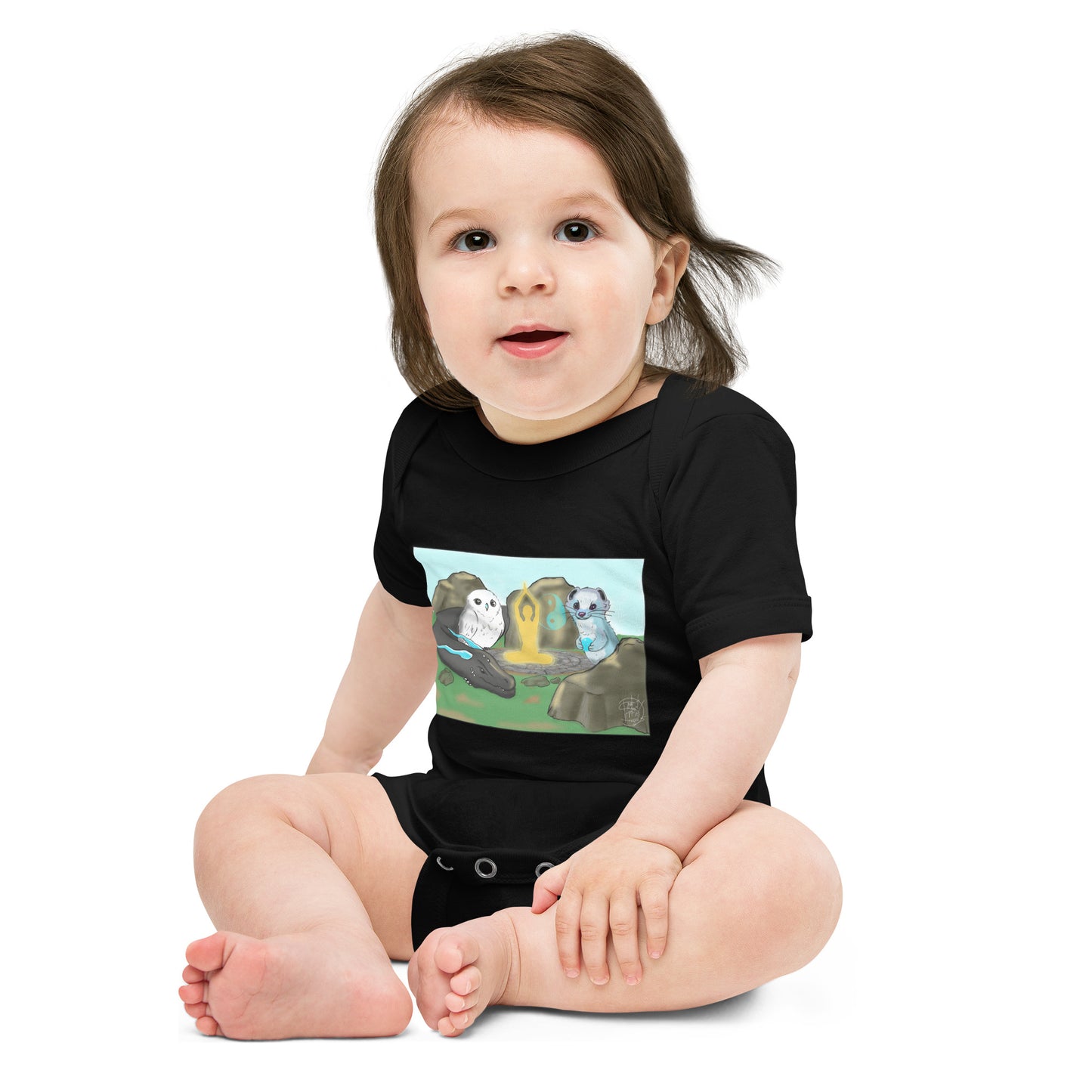 Baby short sleeve one piece Zen Spirits