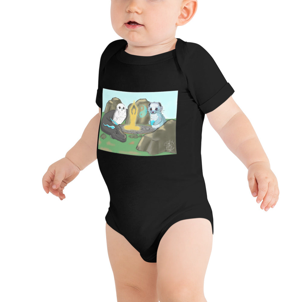 Baby short sleeve one piece Zen Spirits