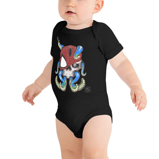 Baby short sleeve one piece Octo Spider