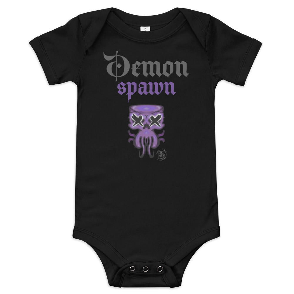 Baby short sleeve one piece Demon Spawn