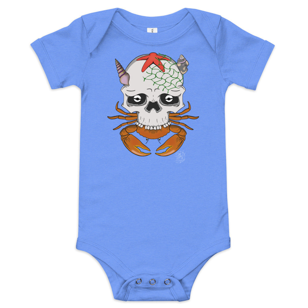 Baby short sleeve one piece Crabs