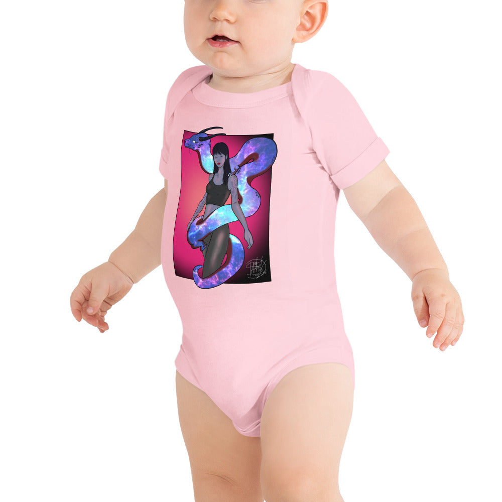 Baby short sleeve one piece Cosmic Twist