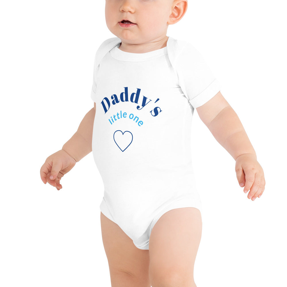 Baby short sleeve one piece Daddy's Little One