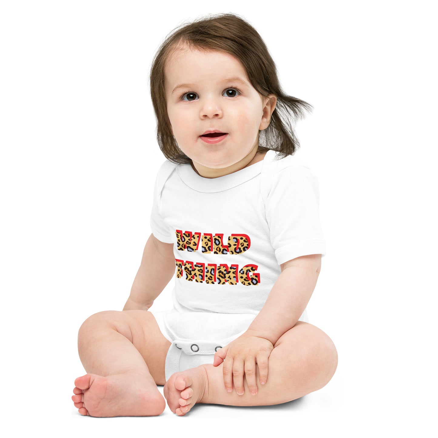 Baby short sleeve one piece Wild Thing 2